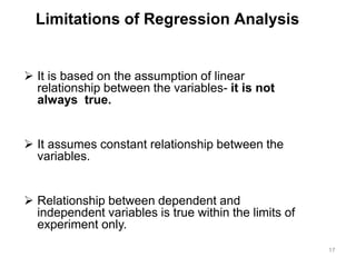 Correlation and regression | PPTX