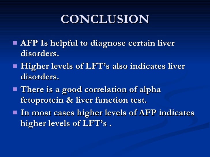 Correlation Of Alpha Fetoprotein & Lf Ts In Liver