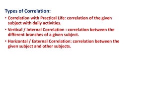 Correlation of Subjects with computer Science useful for B.Ed Notes(I ...