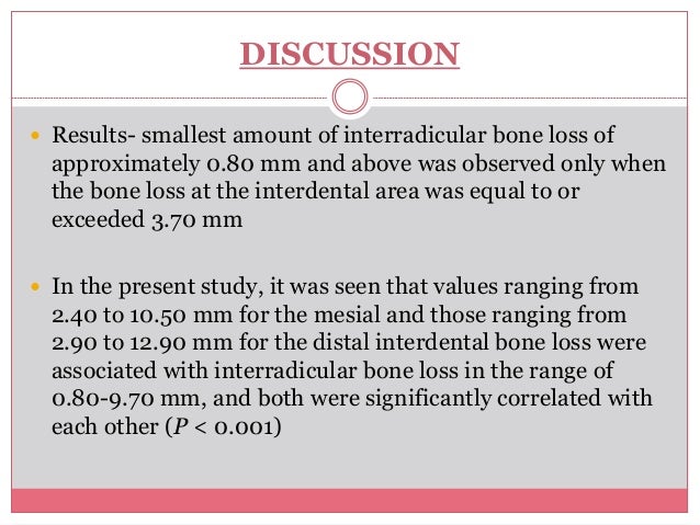 interradicular bone