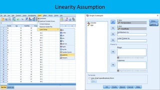 Linearity Assumption
 
