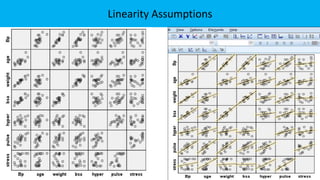 Linearity Assumptions
 