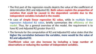 Comprehensive Guide to Correlation and Regression Result Interpretation ...