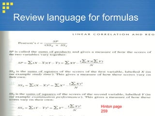 Review language for formulas
Hinton page
259
 