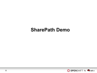 SharePath Demo




32                    by
 