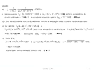 42Circuitos CA RLC
 
