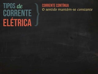 Corrente elétrica