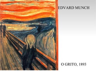 EDVARD MUNCH O GRITO, 1893 