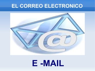 EL CORREO ELECTRONICO ,[object Object]