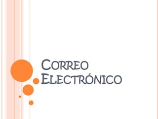 CORREO
ELECTRÓNICO
 