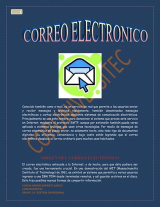 Correo electronico