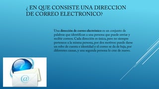 Correo electronico