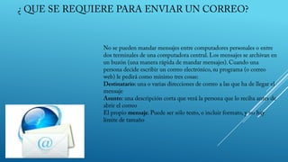 Correo electronico