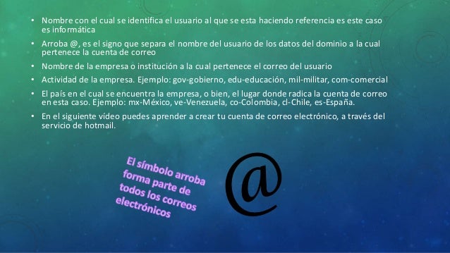 Correo electronico su definicion, funcionamiento