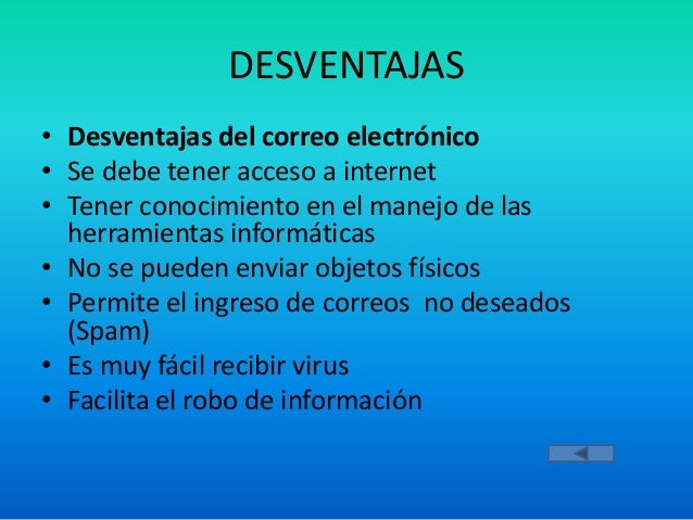 Correo electronico