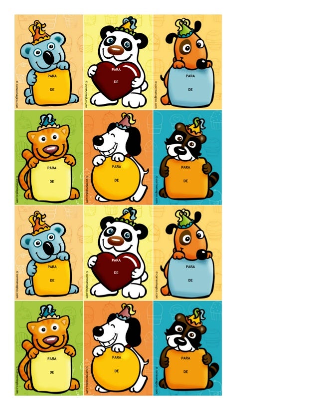 Tarjetas De Regalo De Cumpleaos Para Imprimir En Pdf 2021