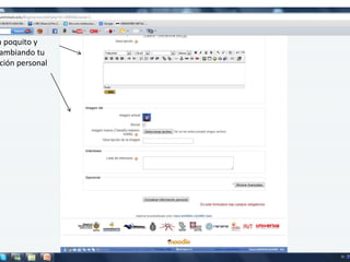 n poquito y
 ambiando tu
 ción personal
 