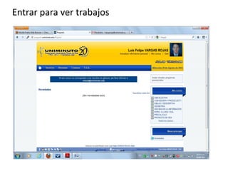 Entrar para ver trabajos
