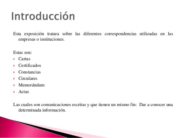 Correspondencia comercial