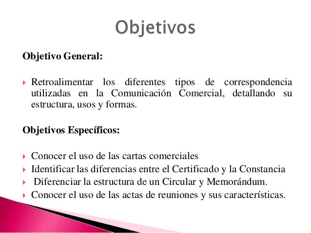 Correspondencia comercial