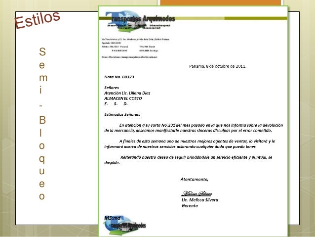 Correspondencia comercial
