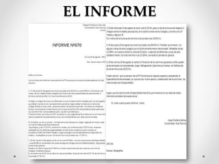 EL INFORME