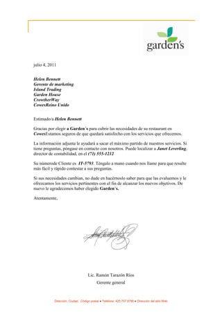 Correspondencia ramon