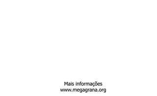 Mais informações 
www.megagrana.org 
