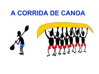 A CORRIDA DE CANOA 