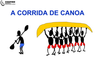 A CORRIDA DE CANOA 