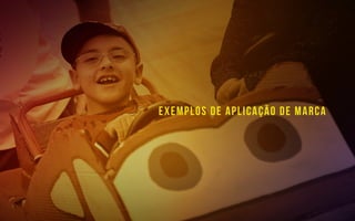 exemplos de aplicação de marca
 