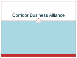 Corridor Business Alliance 