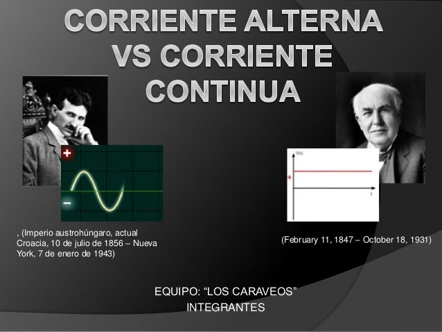 Corriente Alterna vs Corriente Continua