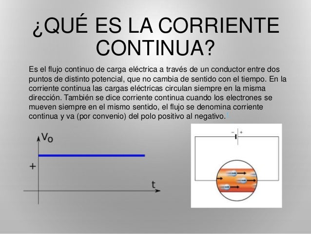 Corriente Continua En Que Se Utiliza es.slideshare.net