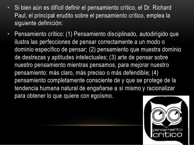 Corriente de richard w paul