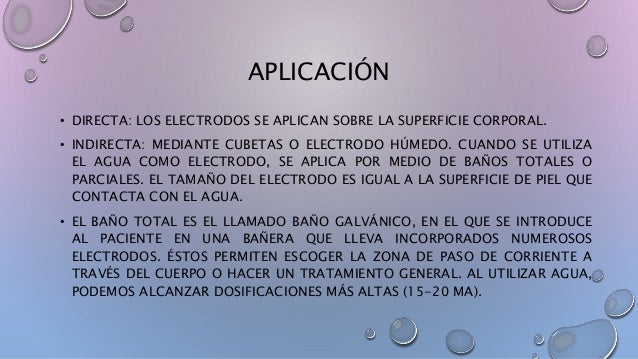 Corriente galvanica