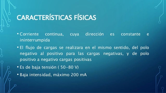 Corriente galvánica
