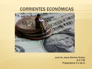 CORRIENTES ECONÓMICAS
José de Jesús Barrera Nuñez
6°A T/M
Preparatoria 4 U de G
 