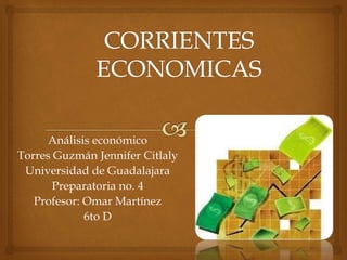 Análisis económico
Torres Guzmán Jennifer Citlaly
Universidad de Guadalajara
Preparatoria no. 4
Profesor: Omar Martínez
6to D
 