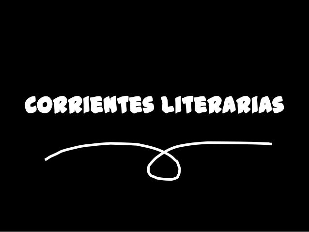 Corrientes literarias 