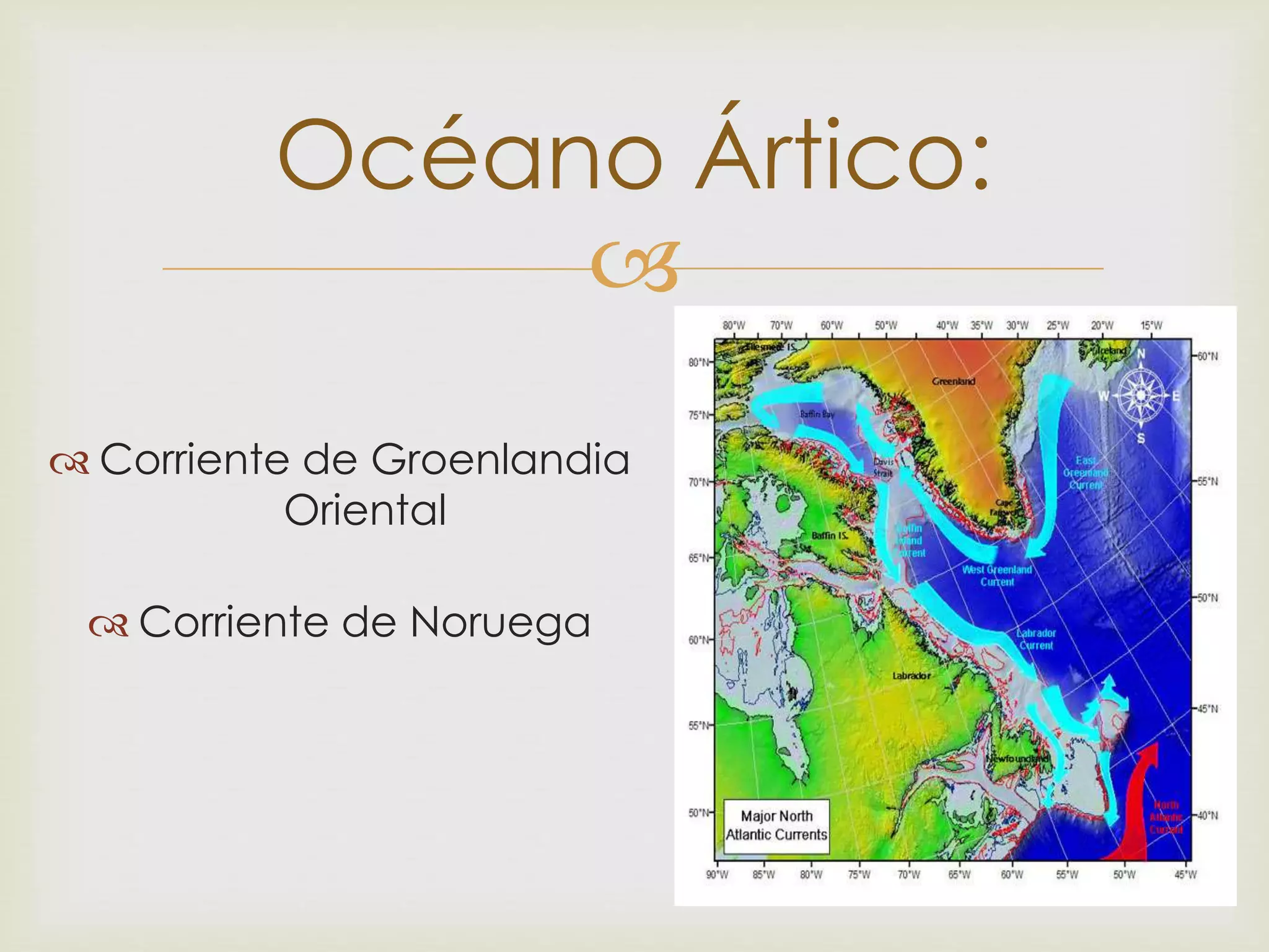 Corrientes Marinas y La Corriente del Niño | PPTX