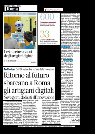 1 / 2 
Data 
Pagina 
Foglio 
06-09-2014 
7+1 
Codice abbonamento: 
Il Sindaco di Roma 
120858 
Quotidiano 
 