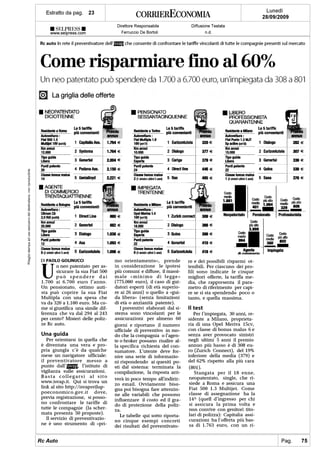 Corriere Della Sera 28 Se09