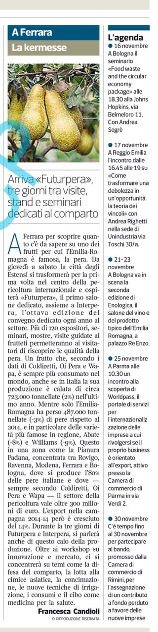 Corriere di bologna - 16 novembre