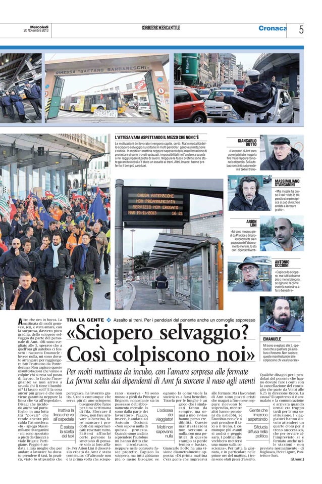 Corriere mercantile 20.11.13