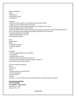 Rust Prevention Procedure.pdf A brief Description of Metal Corrosion and Prevention | PDF