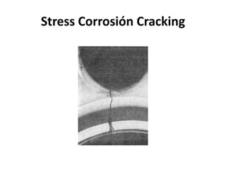 Stress Corrosión Cracking 
 