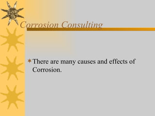 Corrosion Consulting ,[object Object]