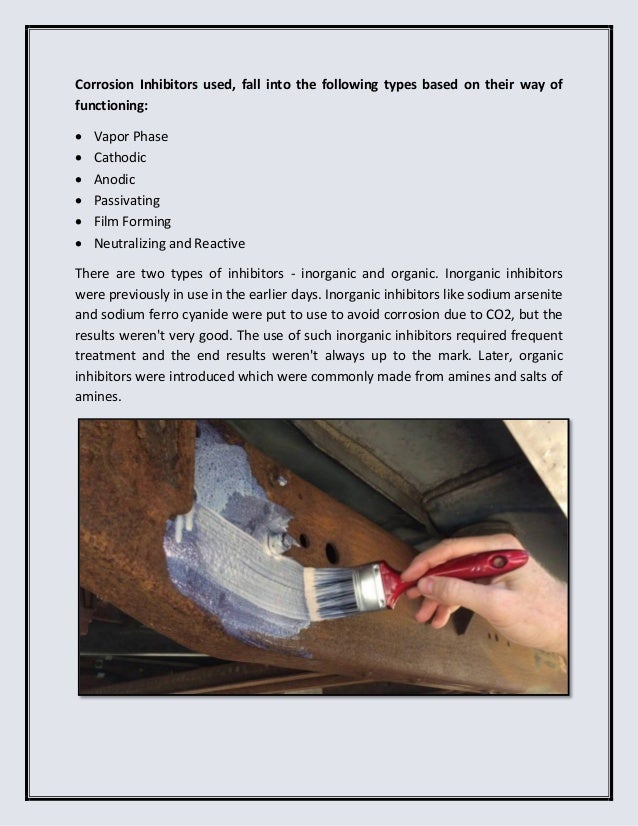 Corrosion inhibitors for the oil and gas industries