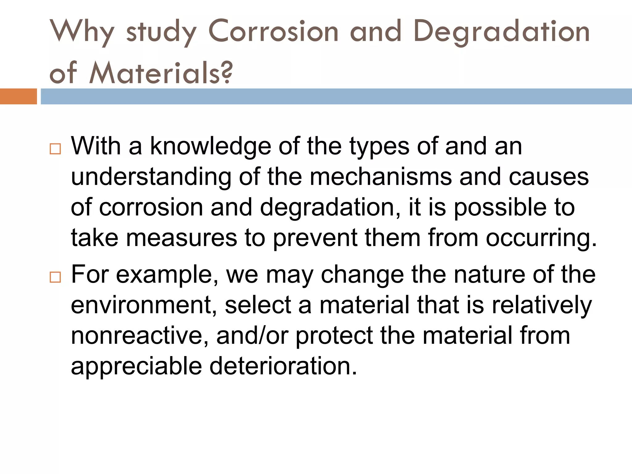 Corrosion of material - Engineering Metallurgy | PDF